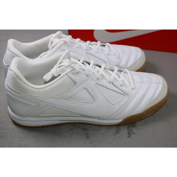 Nike Gato Indoor Soccer Shoes Men’s Size 12 White Gum Sole Futsal HQ6019-100 main image 2
